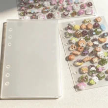 Giấy PET trong suốt hai mặt khổ A5/A6/A7/M5/A8, Giấy phân trang bìa cứng dày, Giấy phân trang sổ tay, Sổ tay, Giấy rời, Giấy dán, Nhãn dán bong bóng pha lê, Sổ dán bìa cứng, Giấy rời dày, Giấy dán thay thế, Sổ dán bìa cứng, Giấy dán pha lê dập nổi 3D, Giấy phân trang sổ tay, Giấy đựng hồ sơ, Sổ dán. - Giấy chống dính hai mặt trong suốt - Xem 8