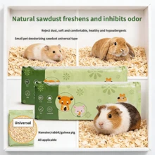 Cama para hámsters y conejos - Inodora, sin polvo, también apta para osos de peluche y chinchillas, suministros para mascotas, suministros para mascotas pequeñas, jaulas y nidos para animales pequeños, cama para animales pequeños - Multicolor - Ver 13