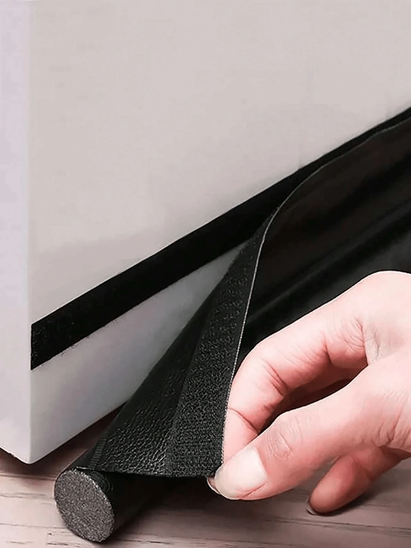 Anti-Theft Door Gap Sealing Strip, Leather Seal Door Crevice Insulation, Windproof Wear-Resistant Self-Adhesive Strip/Soundproof Anti-Collision Weather Sealing Strip, Soundproof Waterproof Insect-Proof Dustproof Windproof - Multicolor - View 1