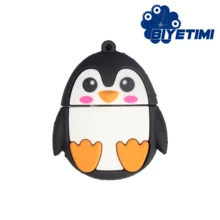 BIYETIMI 64GB USB 2.0 闪存盘 128GB 记忆棒 卡通蜜蜂狐狸企鹅 U盘 64GB USB 闪存盘 128GB 礼品 U盘 - 查看 1