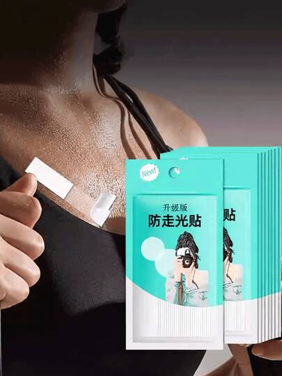 36pcs Invisible Nipple Covers, Clothing Adhesive Tapes, Double-Sided Body Stickers, Self-Adhesive Bras, Shirts, Dresses, Secret Stickers, See-Through Lingerie Tapes, Invisible Breast Petals, Suitable For Women's Skin And Clothing, Seamless Adhesion, Super Sticky, Invisible Clothing Stickers, Non-Slip Bra Adhesive Pads, Women's Lingerie And Intimate Accessories, Sweat-Proof And Non-Slip