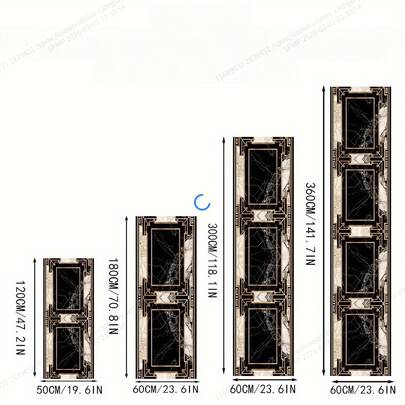 1pc Luxury Marble Cracked Pattern Velvet Runner Rug - Soft, Non-Slip, Machine Washable, Suitable For Living Room, Dining Room And Art Gallery Decor