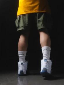Nike Jordan Air Jordan 12 “French Blue 2.0”舒適百搭 防滑耐磨 高筒 復古籃球鞋 男款 白藍 - 藍白色 - 查看 10