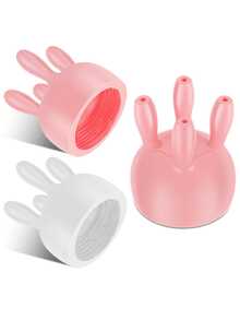 1个奶牛造型牛奶盒盖 | 适用于2.7厘米/1.062英寸瓶口，PLA硬质材料，粉色，逼真卡通造型，趣味餐桌厨房小工具，实用牛奶倾倒防尘盖 - 彩色 - 查看 10