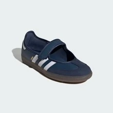 Adidas Samba Jane Shoes Navy Women's IH6484 - 海軍藍 - 查看 5