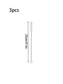 40/30/20oz Reusable Straw Cleaning Brush, 10mm Diameter Suitable For Water Bottles And Straws, For Outdoor Camping Use - Multicolor - View 12