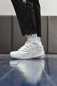 Giày bóng rổ cổ thấp Nike KD 18 EP thoải mái và bền bỉ, chống trơn trượt và chống mài mòn, màu xám trắng dành cho nam. - xám - Xem 8