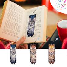 3pcs Diamond Painting Bookmarks, Cat Series Pattern, Acrylic Material With Embedded Round Crystal Gems, Suitable For Back To School, Book Marking, All Holiday Gifts - View 17