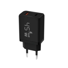 45W Dual USB-C Plus USB-A Charger - GaN Power Delivery - Fast Compact Power Adapter For Laptops, Smart Phones, Tablets And Thousands Of Other Devices - EU C Type Plug(220-240V) - View 8