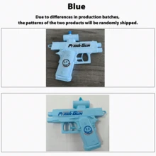 1支恶作剧水枪，双向恶作剧水枪，恶作剧喷水枪，反向水枪，趣味新奇玩具，适合派对和夏季娱乐，创意礼物玩具，可用于游泳池、沙滩水仗活动 - 彩色 - 查看 13