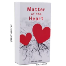 心灵之谜神谕卡 | 情绪疗愈、爱情与关系指导卡，助你提升自爱与灵性成长，54张卡牌游戏，神谕卡 - 查看 8