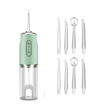 Rechargeable Dental Irrigator With Different Heads - View 2