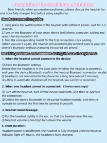 HYUNDAI HY-Y01 Bluetooth Earphones, Half In-Ear Style Combo Set With Carrying Case, High-Definition Surround Stereo Sound Quality, Sensitive Microphone, Voice Call, LED Power Display, Low Latency, Long Battery Life, Comfortable Wireless Earbuds - Multi-color + Storage Bag - View 12