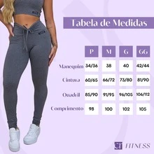 CR FITNESS Women Sports Leggings - 灰色 - 查看 4