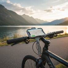 1个 GUB P6 硅胶手机支架，适用于自行车和电动自行车，耐用防滑材质，通用兼容性 - 彩色 - 查看 7