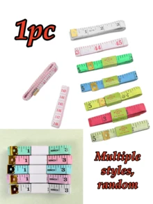 5 Rolls 150cm/60in Double-Sided Ruler Measuring Tape, Sewing Measuring Tape, Centimeter Ruler, Soft Colorful Random Delivery - Multicolor - View 14