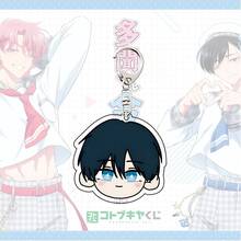 《Tamon-Kun Wa Docchi!》Tamon的B面亚克力钥匙扣 – Tamon & Hiyori 动漫角色展示手办包挂件收藏礼品 - 彩色 - 查看 6