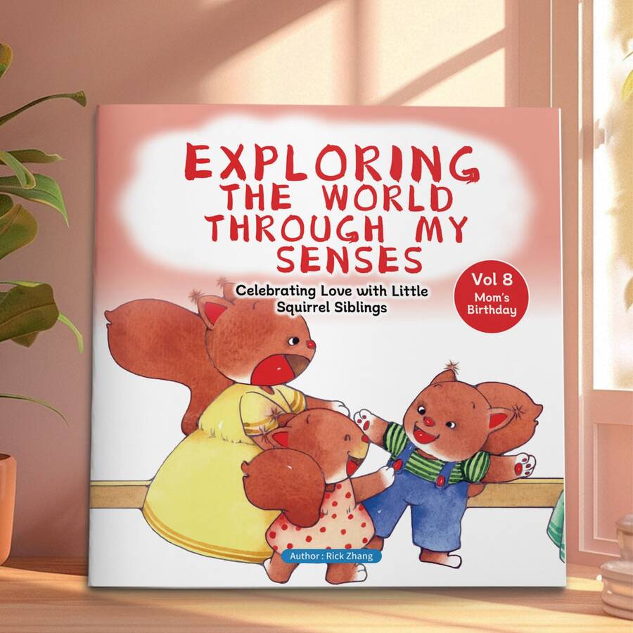 Libro "El cumpleaños de mamá" - Cálida interacción familiar, Bestseller de crecimiento emocional, Opción de regalo para fiestas - Entrenamiento de la percepción - Ver 1