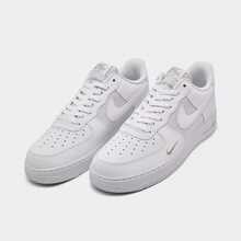 Nike Air Force 1 '07 LV8 White/Metallic Silver/Desert Khaki Men's IO1283-100 - 格白 - 查看 2