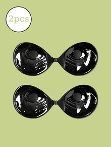 1/2pcs Backless Strapless Bra Dress, Invisible Reusable Enhancing Bra, Lightweight Comfortable Seamless Bra - Multicolor - View 25