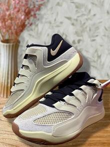 Giày bóng rổ cổ thấp Nike KD 18 LE EP, nam, màu xám và trắng. - Trắng đục - Xem 6