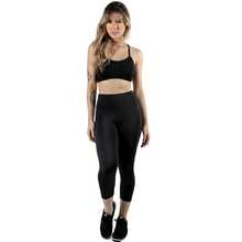 Set Of 2 Capri Leggings, Comfortable Fitness Style, Shaping, High Waist, Supportive - Redwood - View 4