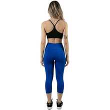Set Of 2 Capri Leggings, Comfortable Fitness Style, Shaping, High Waist, Supportive - Red Violet - View 2