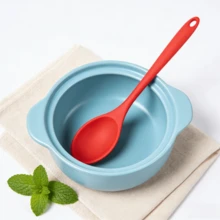 [2/4/6pcs] Premium Silicone Basting Brush, 8-Inch Heat Resistant Kitchen Tool, Non-Stick Cooking Spoon For Grilling Baking, Dishwasher (Red) - Red - View 9