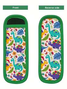 2/9个装冰棒套，适用于酸奶管、冰棍氯丁橡胶保温套、防冻套、冰盒冰棍托、冰棒托，可重复使用和清洗的冰棒套 - 彩色 - 查看 12