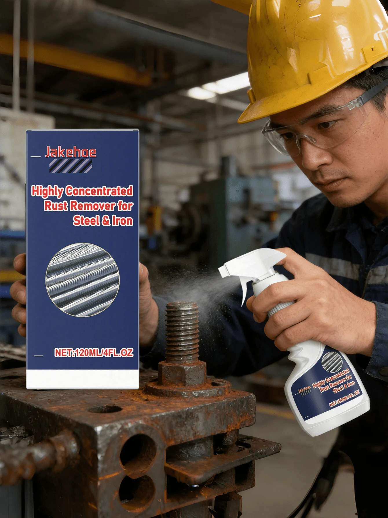 钢材除锈剂，螺栓螺丝金属锈渍清洁剂，家用除锈剂