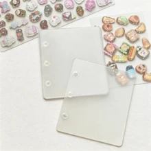 Giấy PET trong suốt hai mặt khổ A5/A6/A7/M5/A8, Giấy phân trang bìa cứng dày, Giấy phân trang sổ tay, Sổ tay, Giấy rời, Giấy dán, Nhãn dán bong bóng pha lê, Sổ dán bìa cứng, Giấy rời dày, Giấy dán thay thế, Sổ dán bìa cứng, Giấy dán pha lê dập nổi 3D, Giấy phân trang sổ tay, Giấy đựng hồ sơ, Sổ dán. - Giấy chống dính hai mặt trong suốt - Xem 11