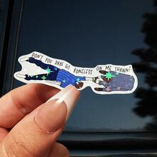 Poción Bébeme - Pegatina impermeable, Pegatina de psicología, Pegatina de drama de psicología, Pegatina de Sean y Gus no intenten meterse conmigo Sean, Pegatina dibujada a mano, Pegatina de arte de graffiti - Multicolor - Ver 4