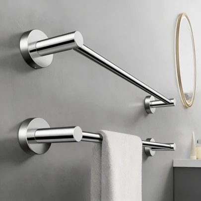 1 stuk handdoekrek met zuignap, handdoekhouder voor de badkamer, opvouwbaar handdoekrek zonder boren, badkameraccessoires, kamerdecoratie.