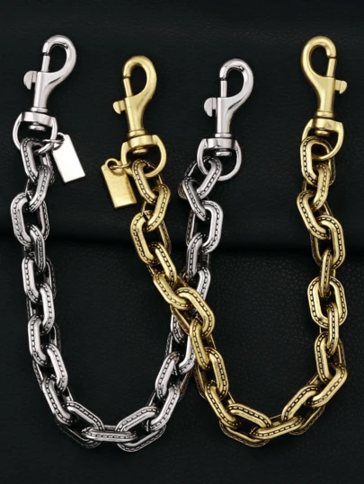 1pc Metal Chain Strap, Crossbody Shoulder Bag Chain Strap Replacement, Multifunctional Decorative Accessory