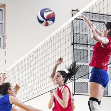 V5m 5000 Voleibol, Para Hombres Y Mujeres, Número 5 - Púrpura malva - Ver 5