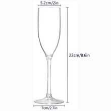 1/2/4/6/8/12pcs 5oz Reusable Acrylic Champagne Flutes, Multi-Color Wedding Party Toasting Glasses, High-End Drinkware For Home & Restaurant, Ideal Gift For Birthday, Business Gathering, Baby Shower, Bridal Shower, Mother's Day, Father's Day, Easter, Team Event, Corporate Celebration, Festival And Outdoor Dining - Multicolor - View 4