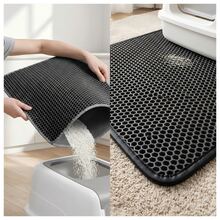 1pc Double-Layer Anti-Slip Pet Pad, Waterproof Anti-Leakage Mat - Grey - View 7