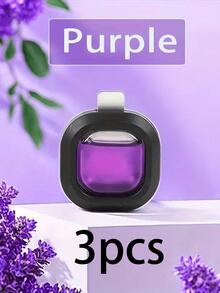 3/6/12pcs Portable Car Diffuser, Car Air Freshener, Keeps Car Interior Fresh, Aromatherapy, 5 Scent Options. Suitable As Birthday, New Year Gift, For Women, Home Decor, Men, Wedding, Etc. - Multicolor - View 13