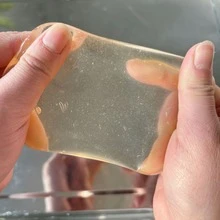 1pc Handmade Coconut Oil Squeeze Toy, Creative Toy For Teens And Adults, Stress Relief Squeeze Toy, Perfect Birthday/Holiday Gift - Multicolor - View 7