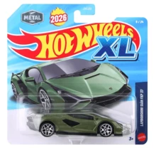 Hot Wheels 2026F-E 系列套装 - 法拉利 F1、阿斯顿·马丁 GT3、兰博基尼 Centenario、帕加尼 Huayra、辛普森一家汽车、福特赛车、玛莎拉蒂 Tipo61、奥迪 R8 Spyder、本田思域、紧凑型交通系列合金玩具车（男孩玩具） - 彩色 - 查看 4