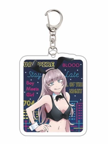 动漫亚克力钥匙扣系列可爱卡通钥匙扣包包，行李箱配件手机挂件汽车装饰品。 - 彩色 - 查看 23