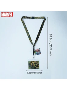 Monogram 1PC Marvel Officially Licensed Lanyard ID Card Holder – Avengers Thor Iron Man  Punisher Red Waterproof & Durable Collectible Gift For Valentine's Day New Year & Birthday Perfect For Friends And Family - 1 Pc - View 14