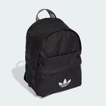 Adidas Logo-Print Small Backpack  JX0217 - 黑色 - 查看 3