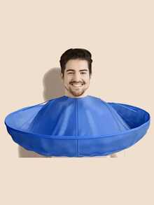 Adjustable Barber Cape Umbrella - Foldable, Adult Haircut Elderly Haircut Cloth Barber Cape Does Not Get Stuck, Home Shaving Cape Children's Haircut Cape, Nylon Salon Cape, Unisex, Suitable For Professional And Home Use - Multicolor - View 5