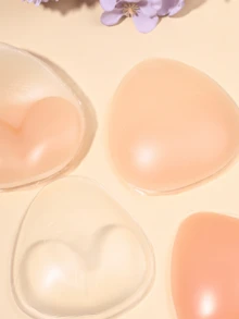 2件/套 女士夏季热销硅胶无粘性比基尼胸垫，适合海滩和日常穿着 - 彩色 - 查看 5