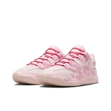 Nike KD 18 "Aunt Pearl" EP Basketball Shoes, Comfortable, Durable, Breathable, Supportive, Traction, Pink, Men - 粉色 - 查看 3