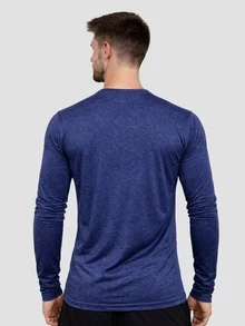 Men Sports Tees & Tanks - 藍色 - 查看 1