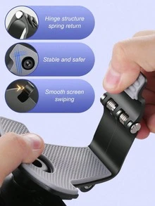 360° Adjustable Universal Rotating Car Phone Holder - Fits 3-7 Inch Smartphones - Strong Spring Clip With Anti-Slip Pad - One-Handed Operation - Wide Viewing Angle - Easy Installation On Rearview Mirror Or Dashboard - Compatible With All Smartphones - Dashboard Bracket - View 7