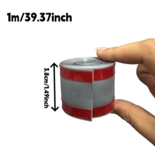 1 Roll 39.37inch/118.11inch Floor Cord Cover, PVC Cable Protector, Extension Protect Wires & Prevent Trips, Management Solution, Surface Mounted Cord Protection Coverl, Self-Adhesive, Suitable For Floors, Walls And Desktops - Multicolor - View 18