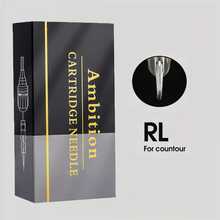 20pcs Ambition Premium Sterile Disposable Tattoo Needles, Round Shape, Suitable For Tattoo Machines And Permanent Makeup - Gold - View 35